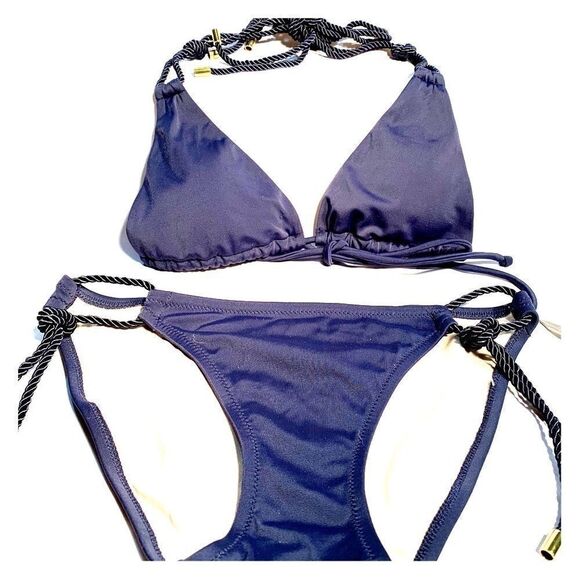 NWOT NAVY BLUE BIKINI by VICTORIA’s SECRET SIZE XS - Picture 1 of 5